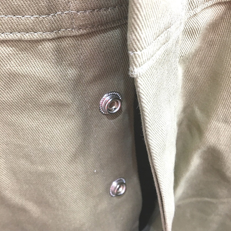 Hard Yakka Khaki Button Up Drill Work Coverall Mens Size 122R - Image 5