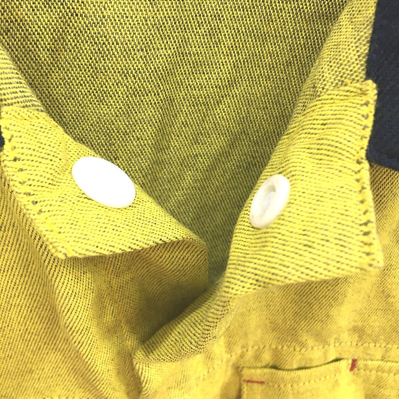 Hard Yakka Yellow Hi-Vis Button Up Drill Work Coverall Mens Size 92R - Image 4