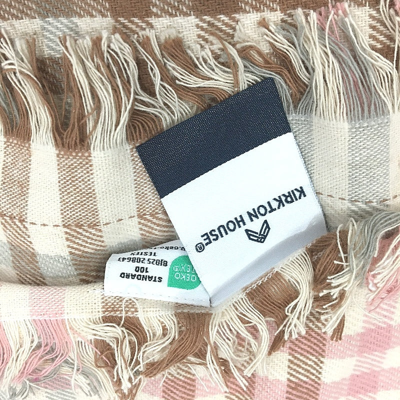 Kirkton House Warm Multicoloured Check Soft Throw Blanket 250x250cm NEW - Image 4