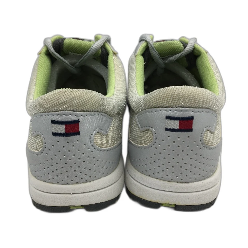 Tommy Hilfiger Caryn II Silver Grey Sneaker Shoe Youth Size US 3 EUR 35 NEW - Image 4