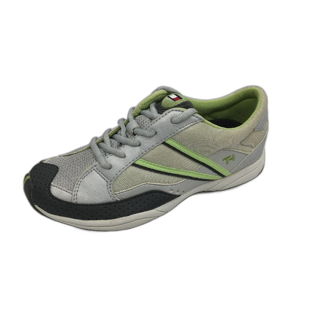 Tommy Hilfiger Caryn II Silver Grey Sneaker Shoe Youth Size US 4 EUR 36 NEW