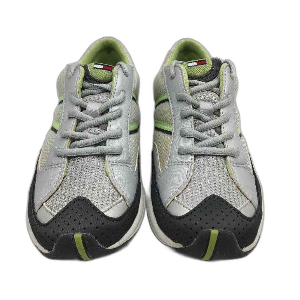 Tommy Hilfiger Caryn II Silver Grey Sneaker Shoe Youth Size US 4 EUR 36 NEW - Image 2
