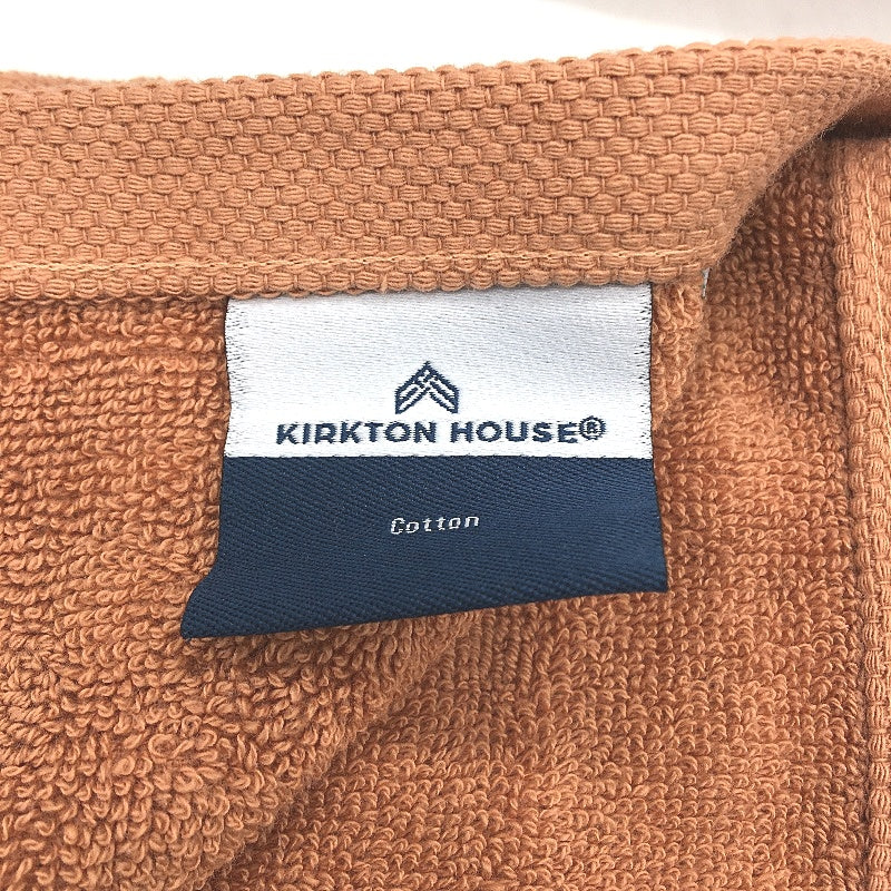 Kirkton House 10Pce Terracotta Brick Square Patterned Luxe Face Washers Pack NEW - Image 4