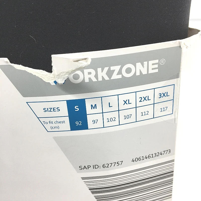 Workzone UPF50+ Water Repellant Black Hoodie Jumper Mens Size Small NEW - Image 4