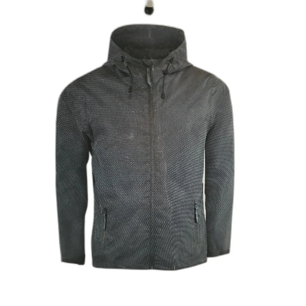Crane Performance Grey Waterproof Lightweight Shell Jacket Mens Size Medium NEW