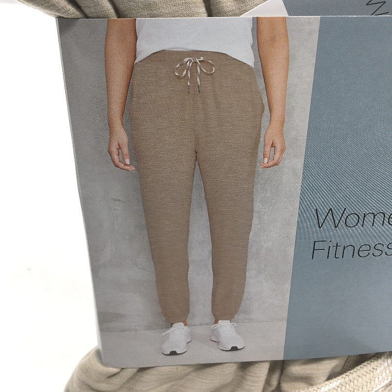 Crane Performance Womens Fitness Beige Lightweight Track Pants Size XS NEW - Image 3