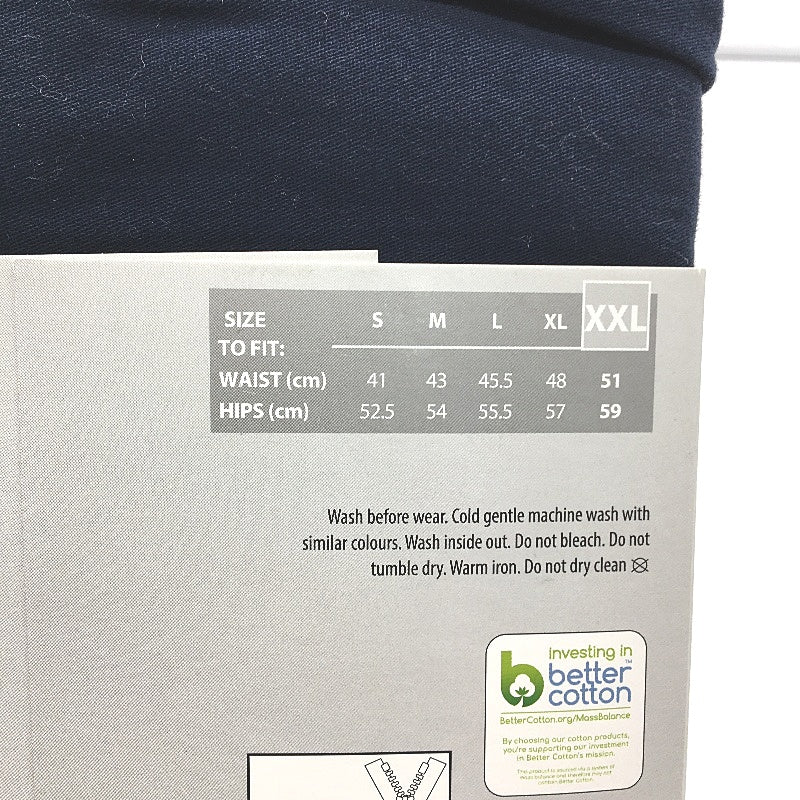 Westbay Navy Blue Regular Fit Cotton Soft Cargo Pants Mens Size XXL NEW - Image 4