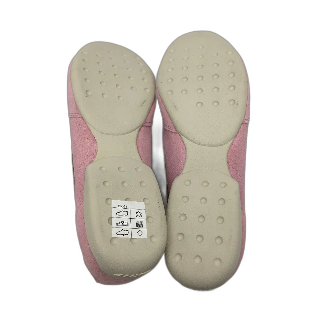 DKNY Pink & Tan Leather Lex Slip On Casual Sneaker Shoe Ladies Size US 10 NEW - Image 5