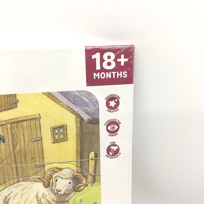 Little Town Game Time 2 Pack Baby Puzzles Farm & Favourite Animals Age 18M+ NEW - Image 4