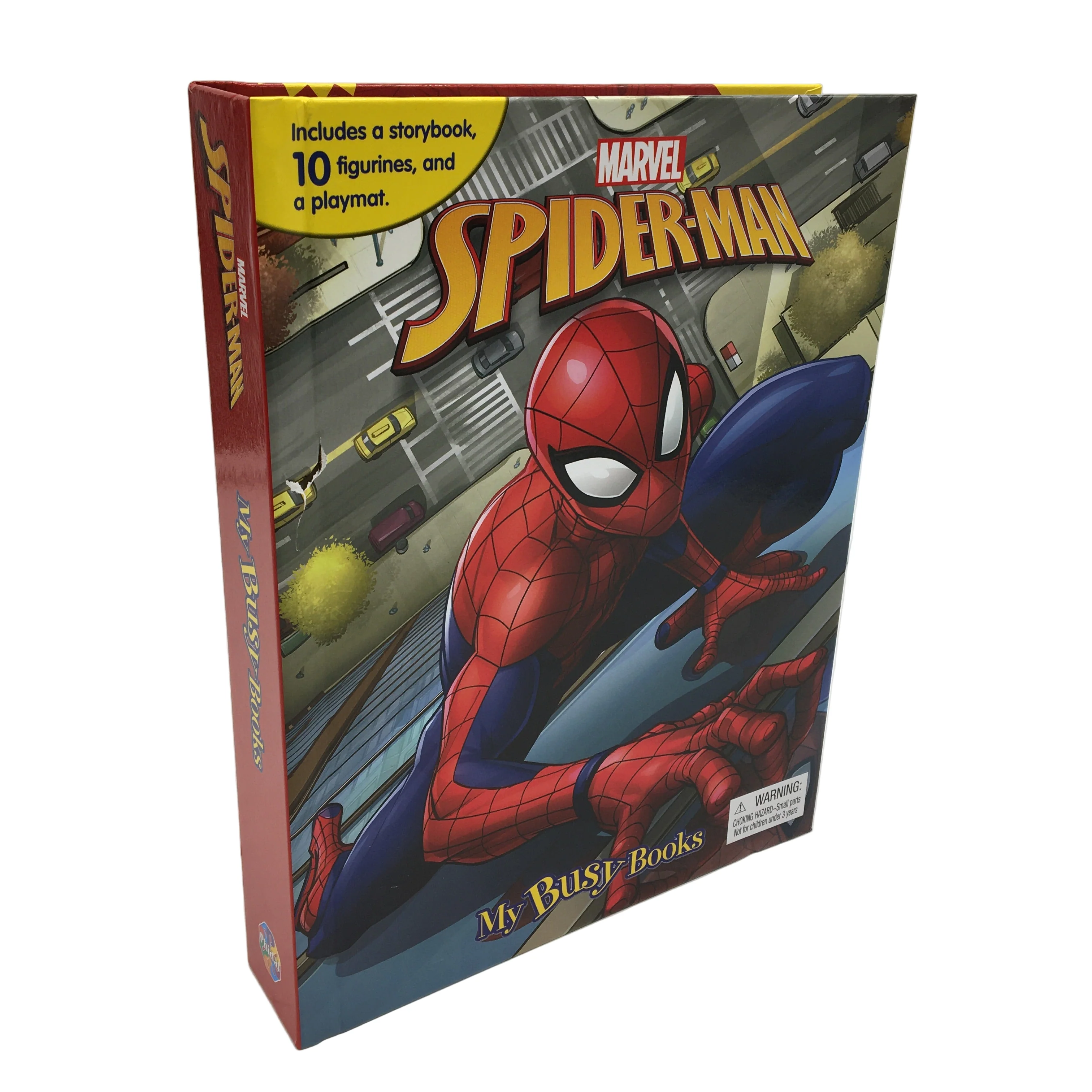 Marvel Spiderman My Busy Books Story Book With 10 Figurines & Play Mat Age 3+ - Image 2
