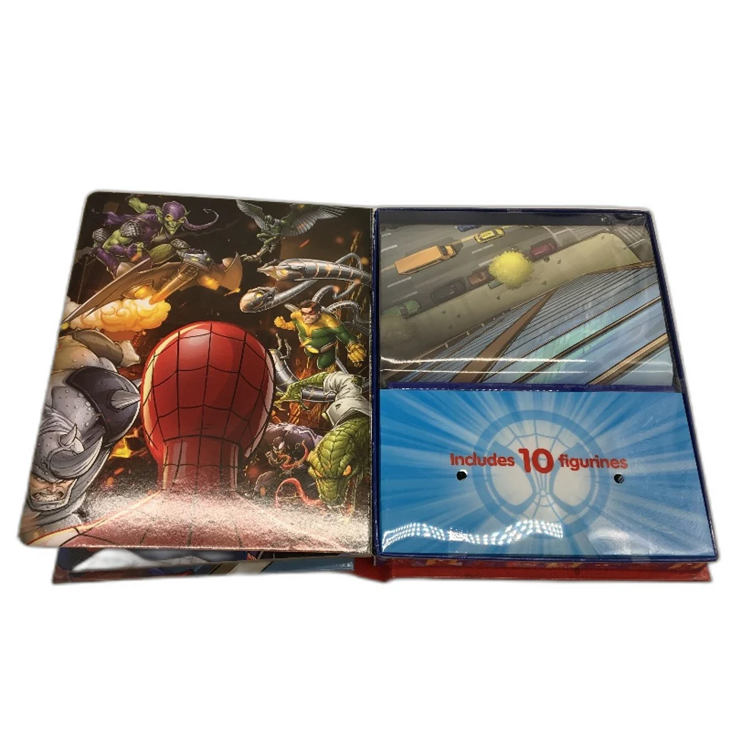 Marvel Spiderman My Busy Books Story Book With 10 Figurines & Play Mat Age 3+ - Image 4