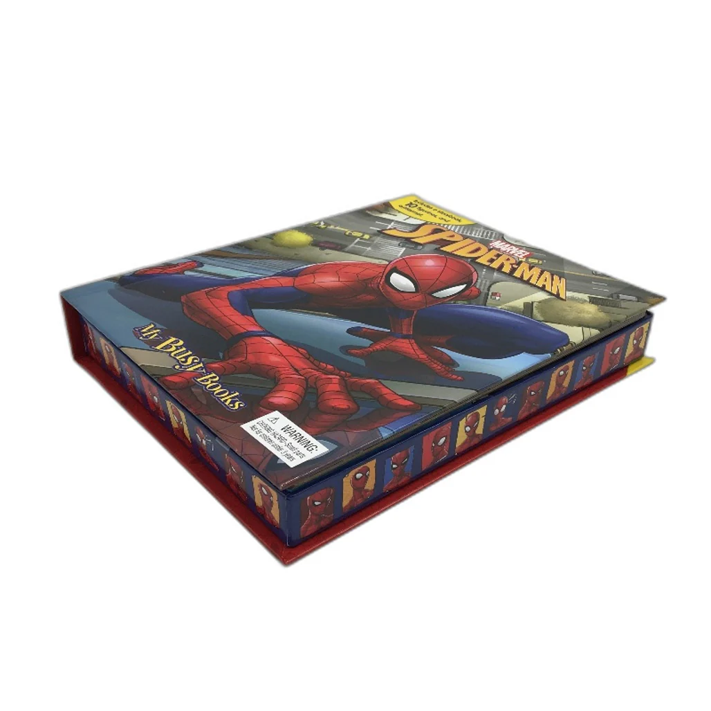 Marvel Spiderman My Busy Books Story Book With 10 Figurines & Play Mat Age 3+ - Image 5