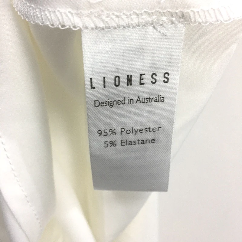 Lioness Dakota Porcelain White Satin Lace Maxi Dress Ladies Size XL / AU 14 NEW - Image 6