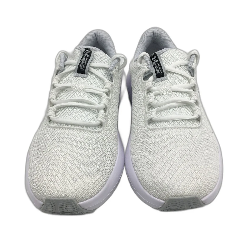 Under Armour White Grey UA Charged Surge 4 Sneakers Mens Size US 8 EU 41 NEW - Image 2