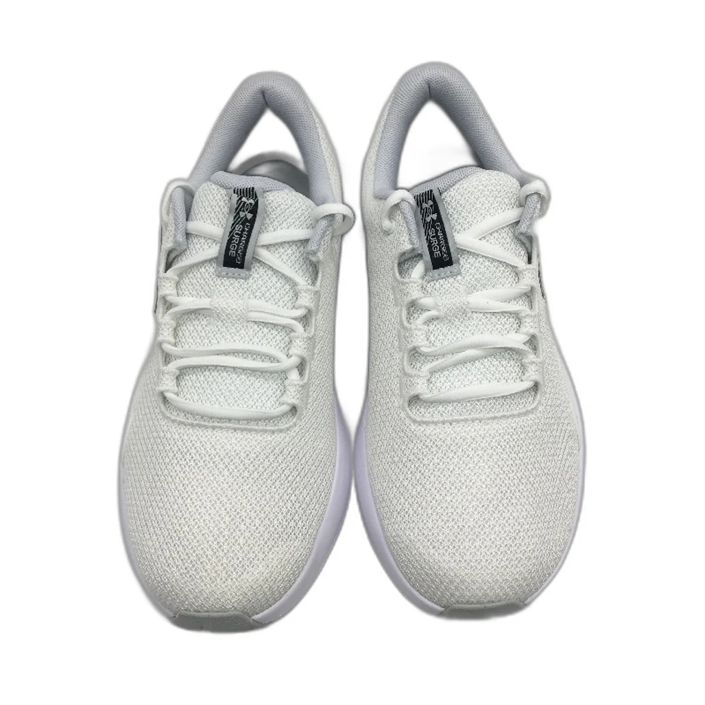Under Armour White Grey UA Charged Surge 4 Sneakers Mens Size US 8 EU 41 NEW - Image 3