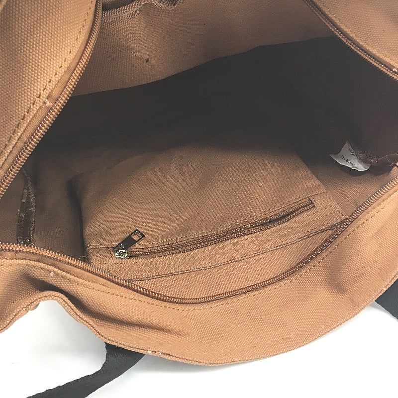 SDYSM Multi Compartment Zip Up Brown Canvas Carry Tote Nappy Bag NEW - Image 4