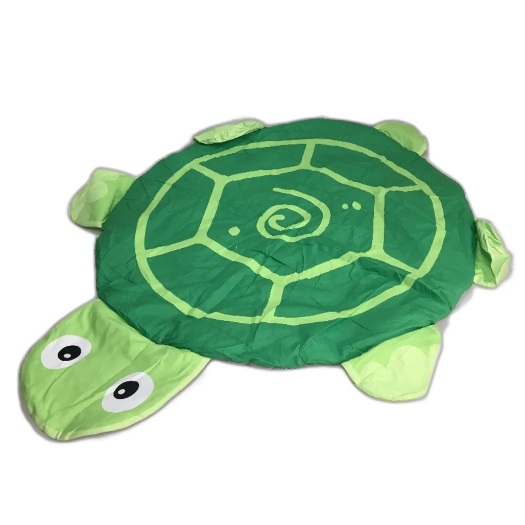 Funny Baby Play Mat Turtle Tummy Time With Detachable Sensory Toys Age 0-18M - Image 2