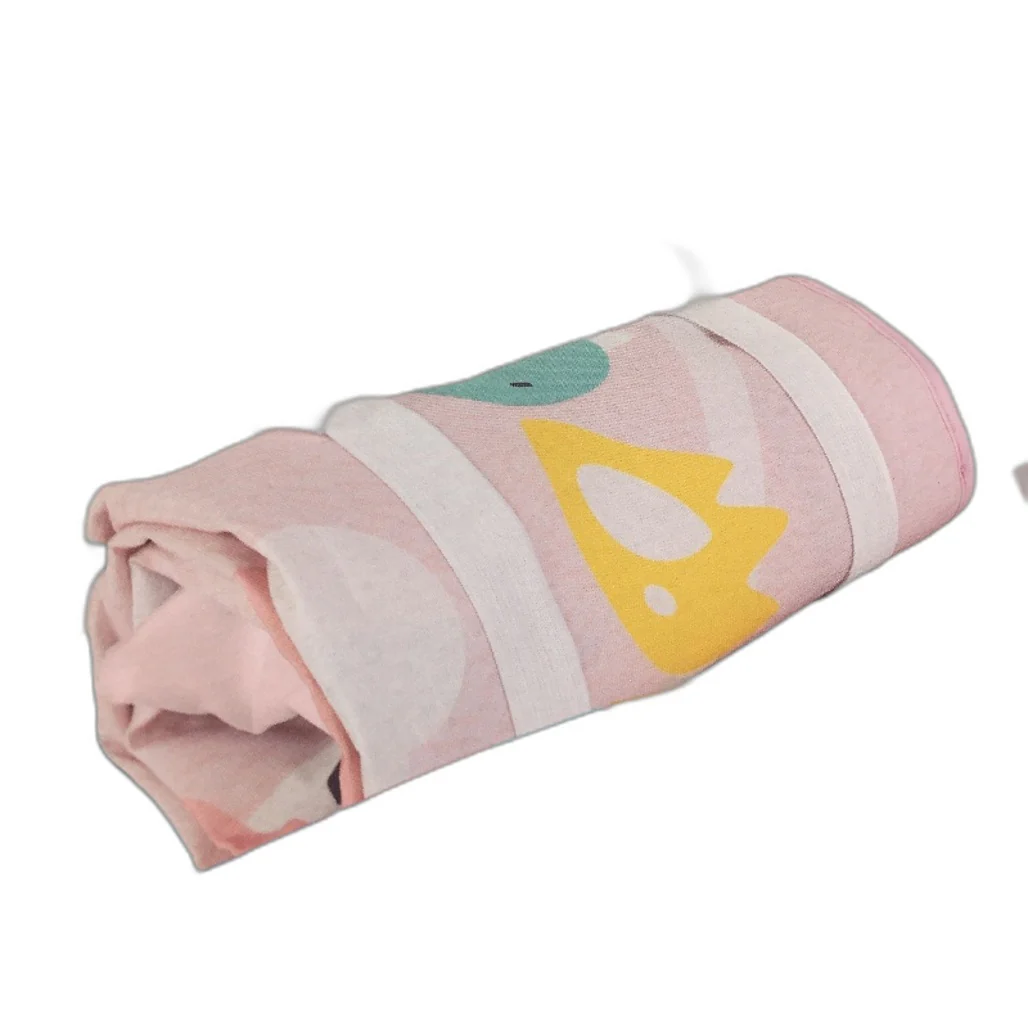 Findon Fairy Tale Pink Non Slip Play Mat With Wooden Token Toy Portable Age 18M+ - Image 4