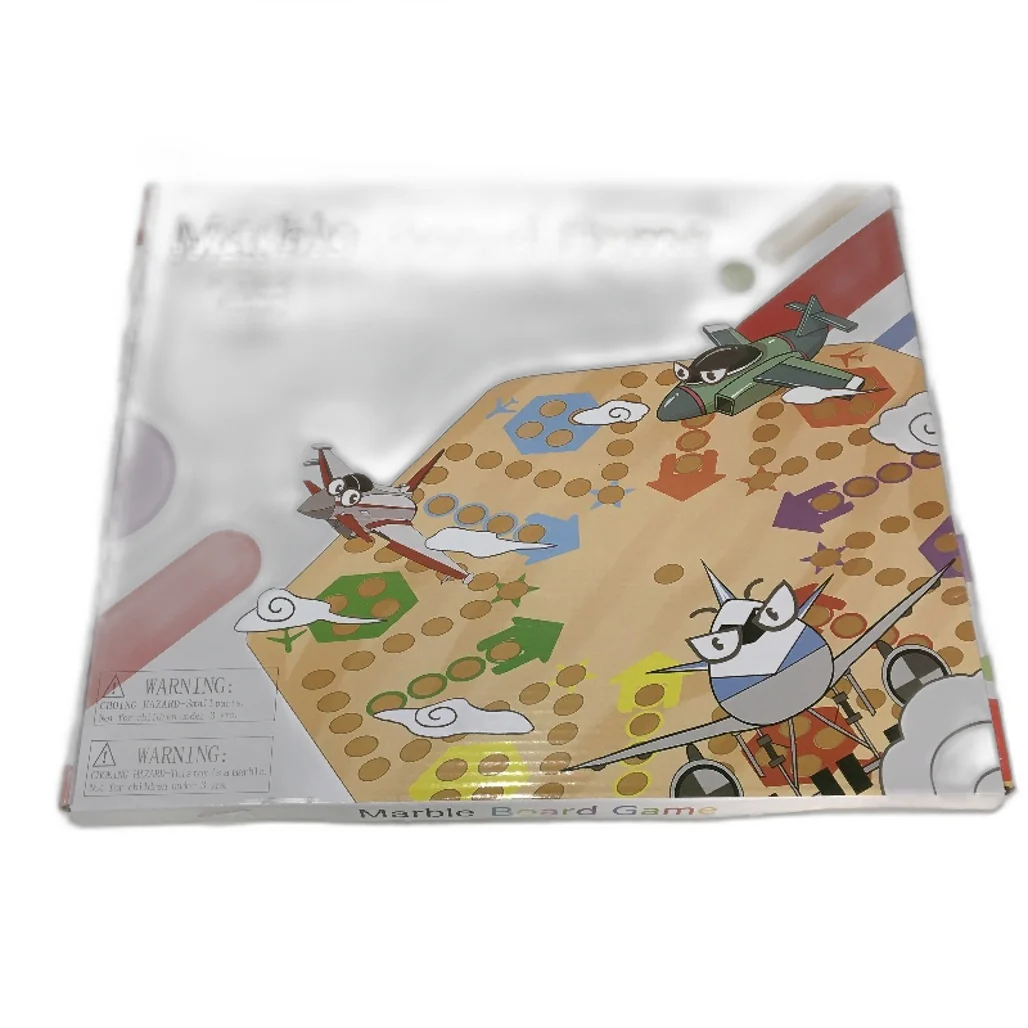 Large Original Marble Game Wooden Wahoo Board Game For 4 6 Players Family Age 3+ - Image 4