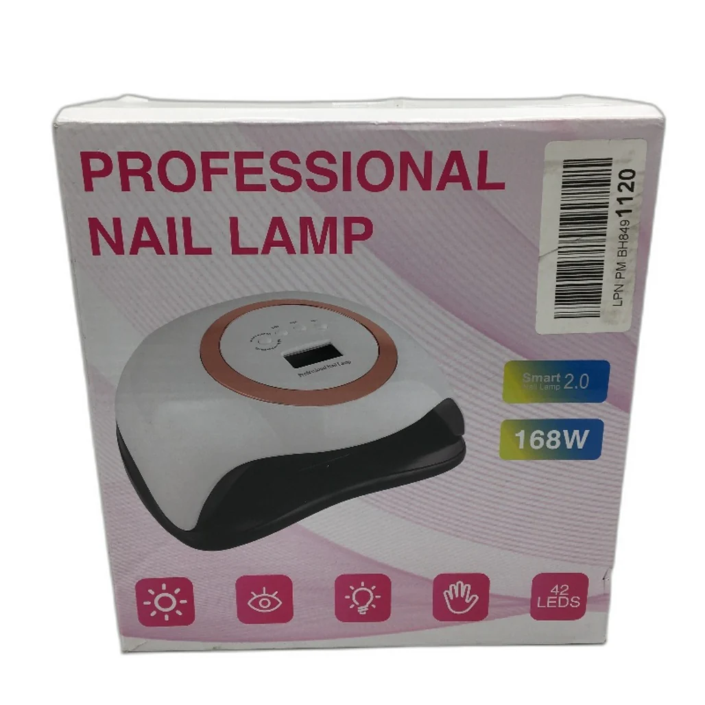 YESDEX BLUEQUE V1 168W 42 LED Professional Nail Curing Lamp White Gold NEW - Image 6