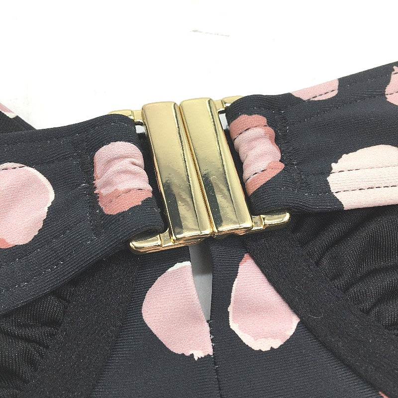 Myer Black & Pink Spotted Underwire Strap Swim Bikini Top Ladies Size 10 - Image 3