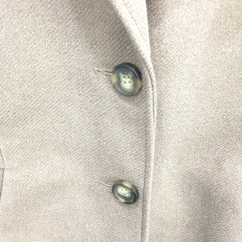 Jacqui E Taupe Soft Touch Longline Single Breasted Over Coat Ladies Size 8 NEW - Image 3
