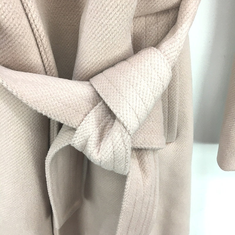 Portmans Winter Velvet Rose Button Up Belted Ella Wrap Coat Ladies Size 6 NEW - Image 4