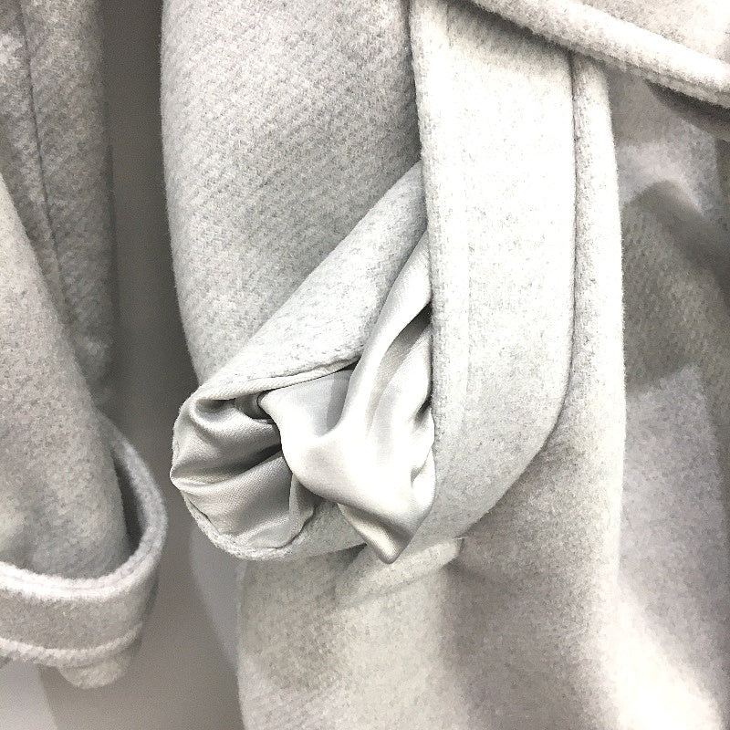 Portmans Light Grey Soft Touch Double Breasted Wool Blend Coat Ladies Sze 18 NEW - Image 5