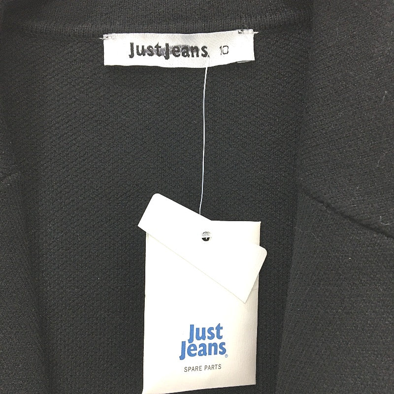 Just Jeans Black Stretch Knit Style Longline Cardigan Ladies Size 10 NEW - Image 3