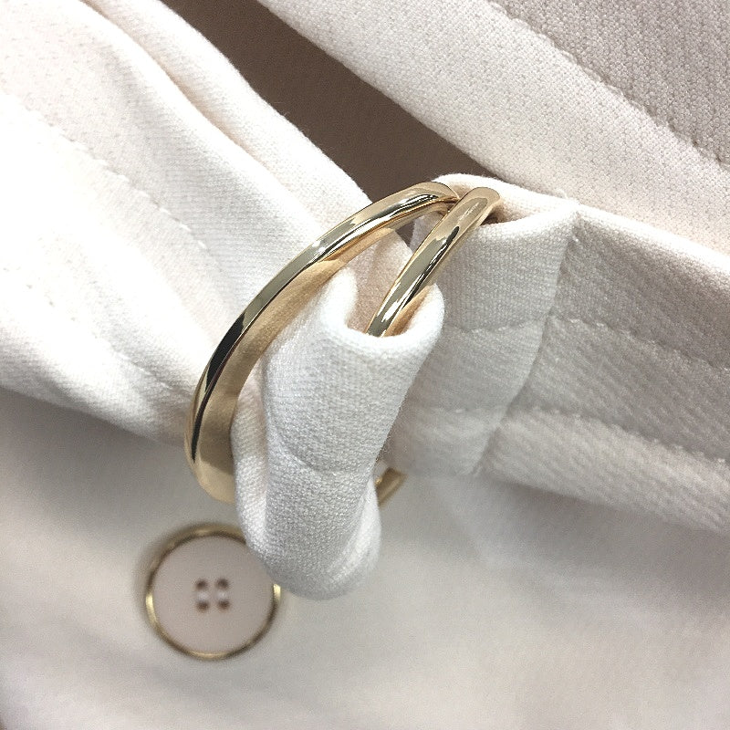 Portmans Winter White Button Up Belted Wynter Wrap Coat Ladies Size 10 NEW - Image 4