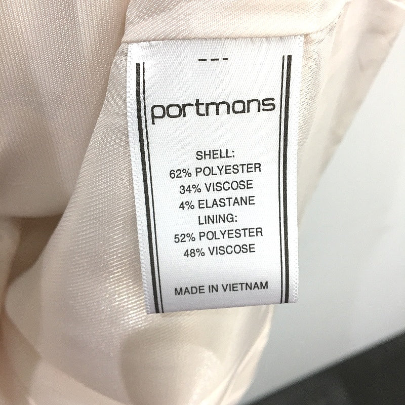 Portmans Winter White Button Up Belted Wynter Wrap Coat Ladies Size 10 NEW - Image 7