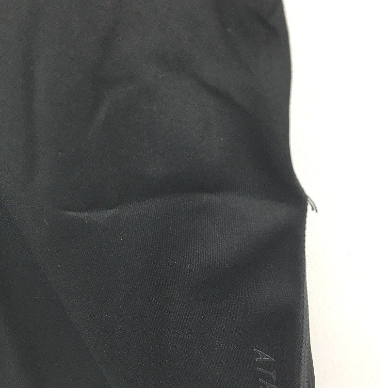 ATHLIO V Neck Short Sleeve UV Protection Quick Dry T Shirt Womens Size XL Black - Image 3