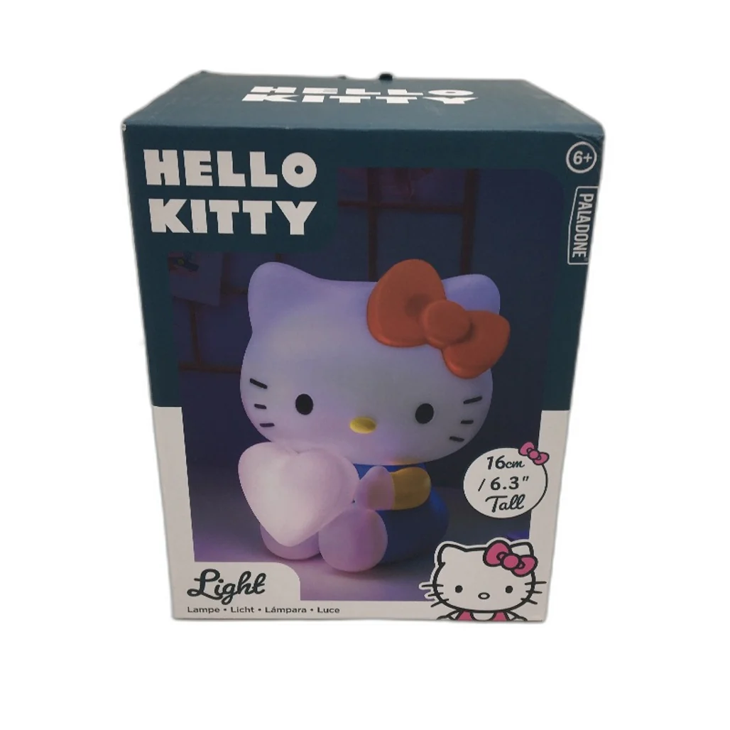 2 Pack Paladone Sanrio Hello Kitty 16cm Desktop Lamp and 80x30cm Desk Mat NEW - Image 2