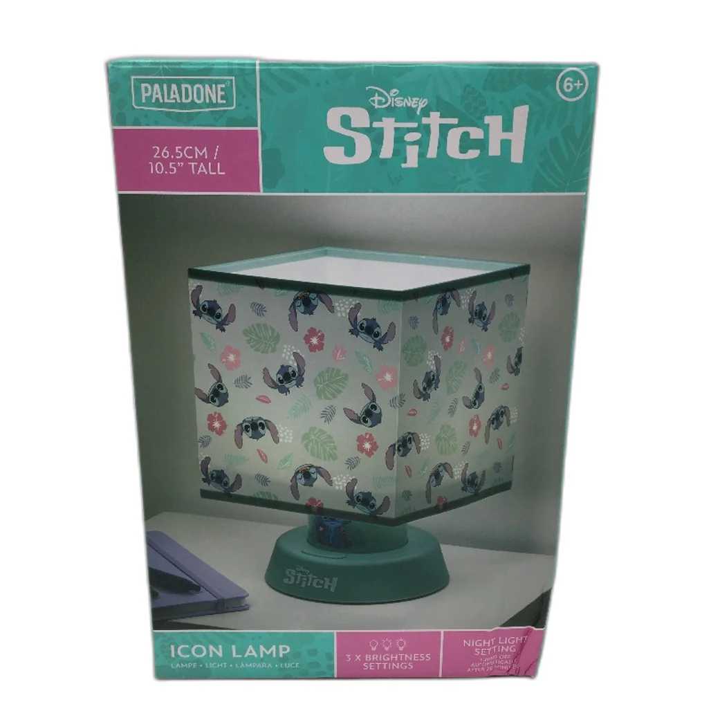 Paladone Disney Stitch Blue Icon Table Lamp 26.5cm / 10.5 Inch Tall NEW - Image 5