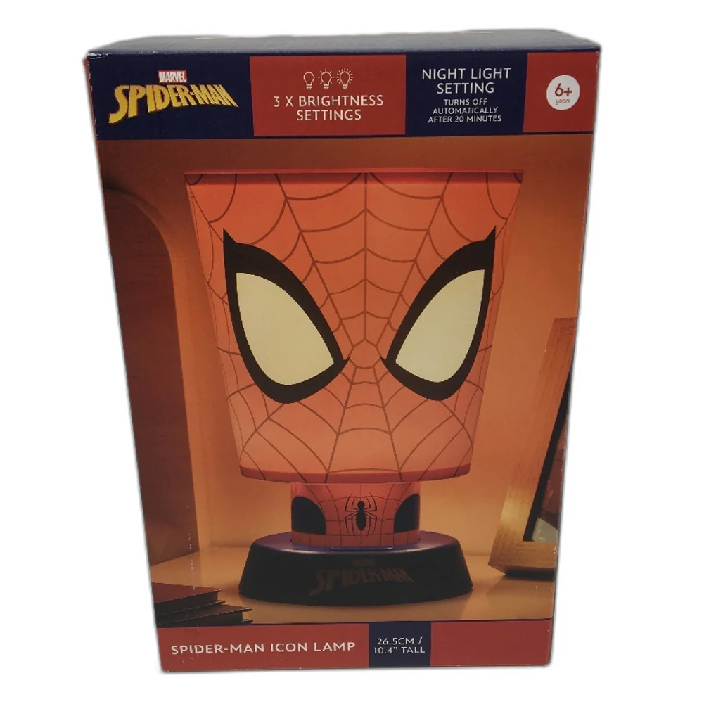 Paladone Disney Marvel Spider-Man Icon Desktop Lamp 26.5cm / 10.4 Inch Tall NEW - Image 6