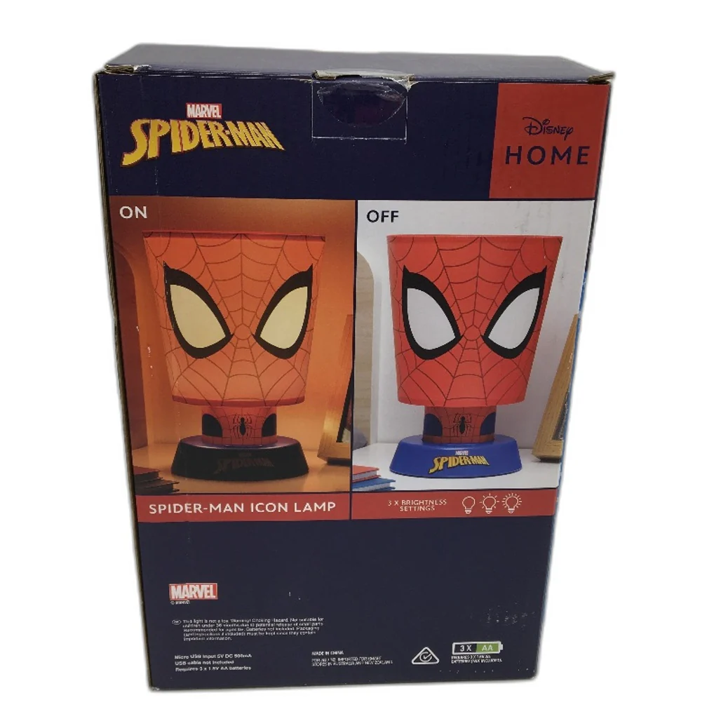 Paladone Disney Marvel Spider-Man Icon Desktop Lamp 26.5cm / 10.4 Inch Tall NEW - Image 7