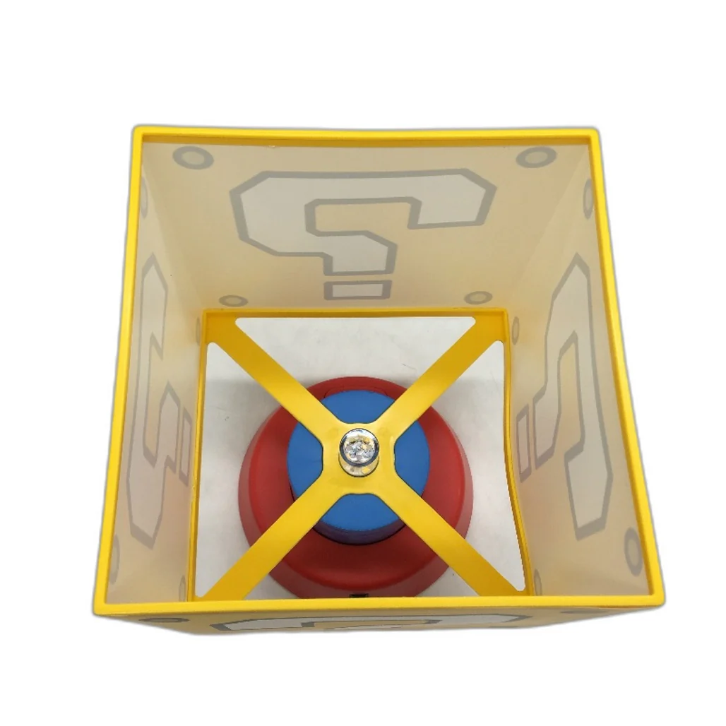 Paladone Super Mario Mystery Block Icon Desktop Lamp 26.5cm / 10.4 Inch Tall NEW - Image 3