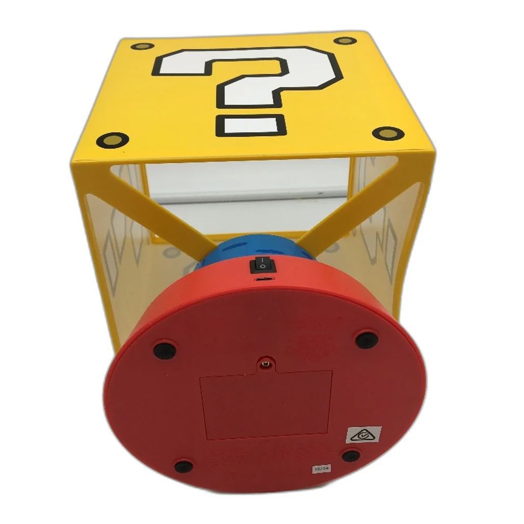 Paladone Super Mario Mystery Block Icon Desktop Lamp 26.5cm / 10.4 Inch Tall NEW - Image 4