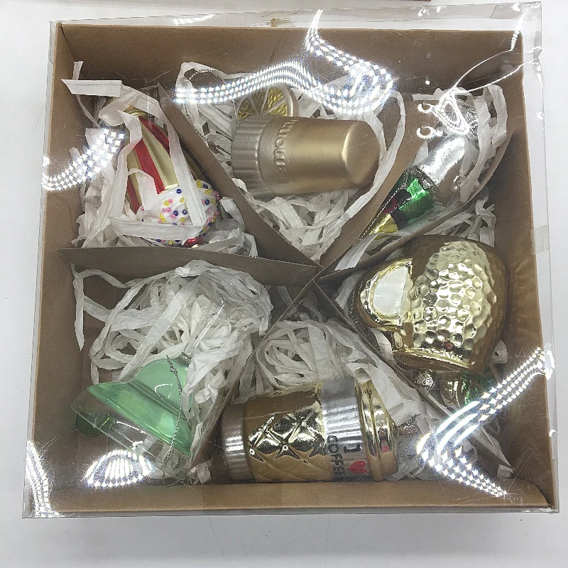 2 Pack 12 Piece Assorted Drink and Ocean Theme Christmas Tree Ornaments NEW - Image 3