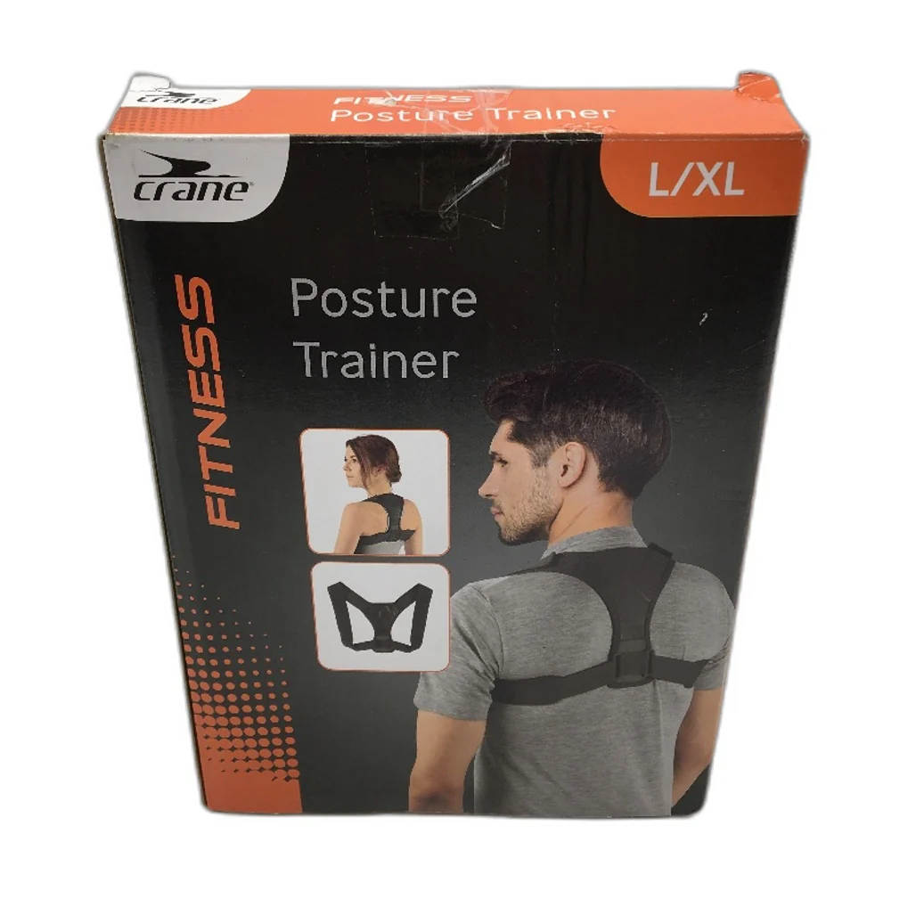 Crane Fitness Black Posture Trainer with Adjustable Straps Size L/XL NEW - Image 5