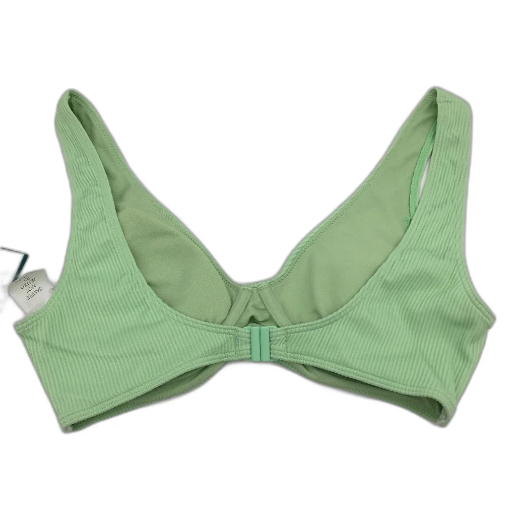 Roxy Light Green Underwire Textured Padded Bikini Swim Top Ladies Size Small - Image 2