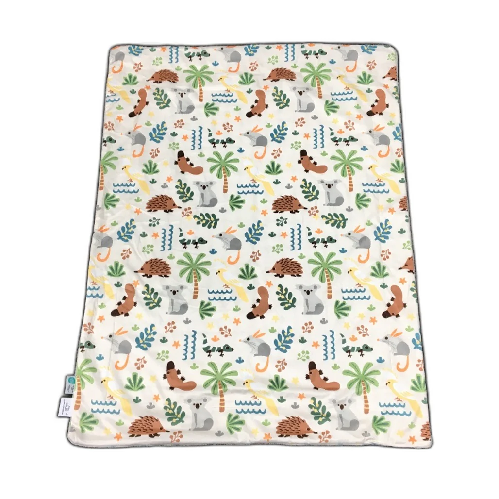 Kirkton House Kids 3 Pack Baby Blankets Animal Themed 78cm x 102cm - Image 6