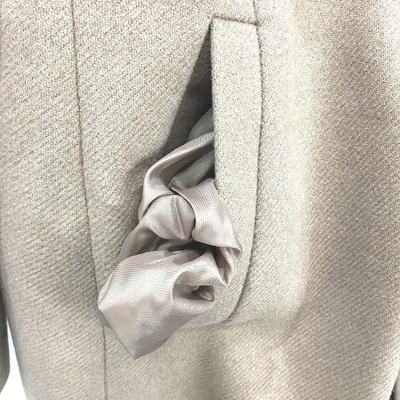Jacqui E Taupe Soft Touch Longline Single Breasted Over Coat Ladies Size 14 NEW - Image 5