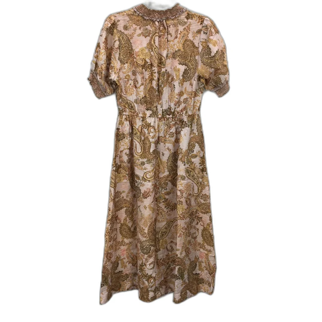 Just Jeans Lily Spliced Paisley Placement Midi Dress Ladies Size AU 8 NEW - Image 2