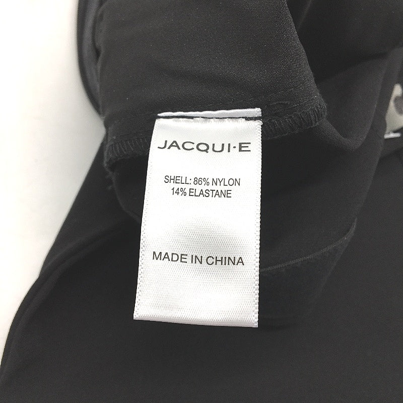 Jacqui.E Sasha Full Length Slim Fit Black 66cm InLeg Pants Ladies Size AU 10 NEW - Image 4