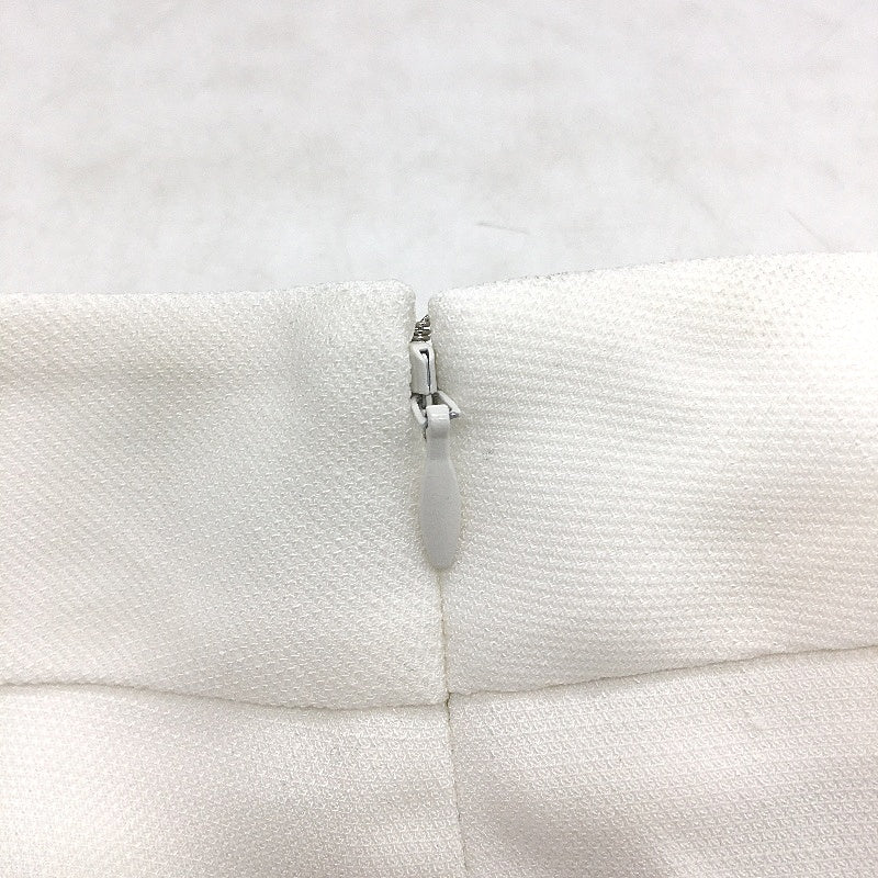 Jacqui.E Viscose Blend Fully Lined White Wide Leg Pants Ladies Size AU 10 NEW - Image 3