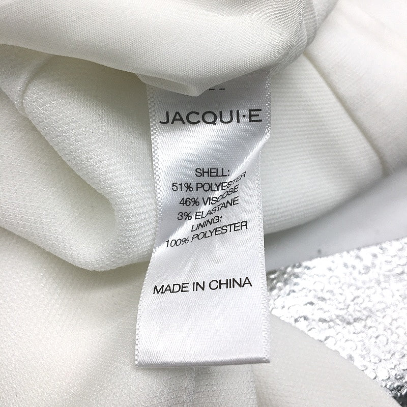 Jacqui.E Viscose Blend Fully Lined White Wide Leg Pants Ladies Size AU 10 NEW - Image 5