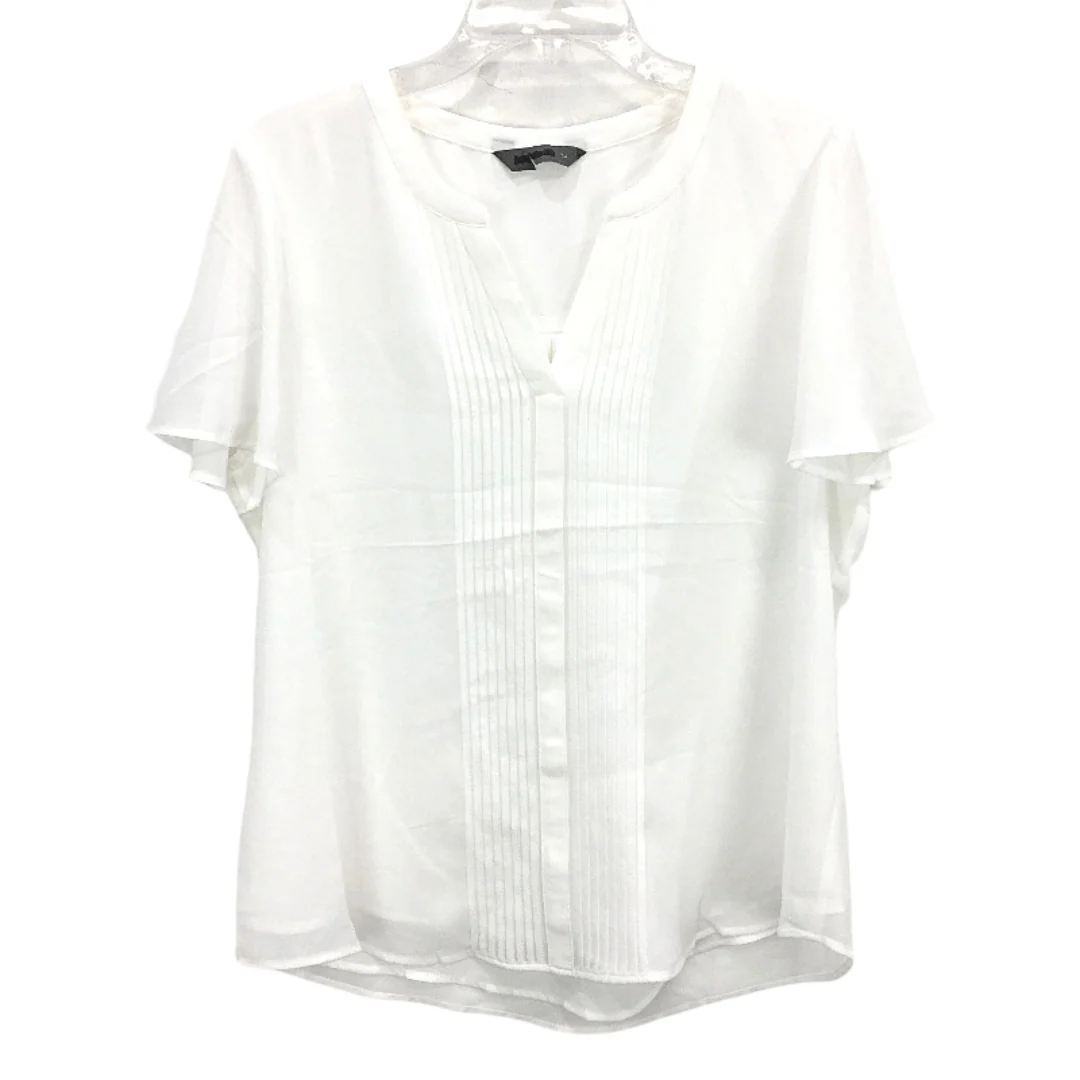 Jacqui.E Caitlin Milk White Pintuck Detail Blouse Ladies Size AU 14 NEW