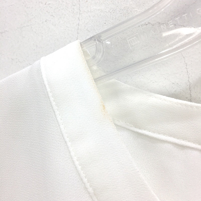 Jacqui.E Caitlin Milk White Pintuck Detail Blouse Ladies Size AU 14 NEW - Image 4