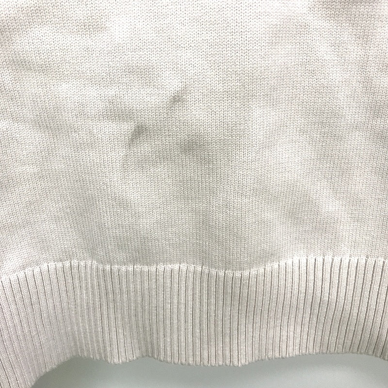 Portmans Fiona Zip Front Off White Knit Sweater Ladies Size Large NEW - Image 6